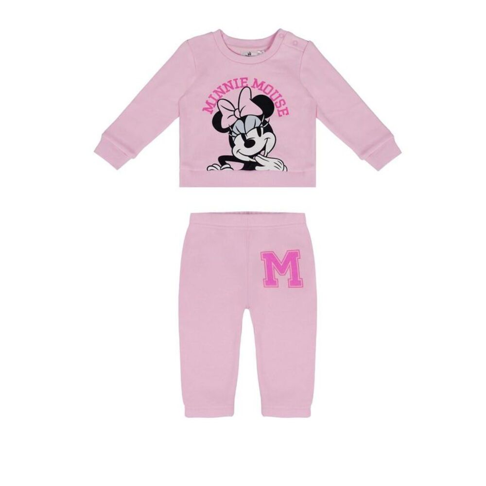 Disney Baby Girls Minnie Mouse Loungewear Set / Pink